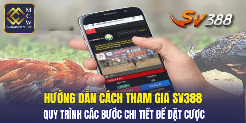 Quy trình các bước chi tiết để đặt cược